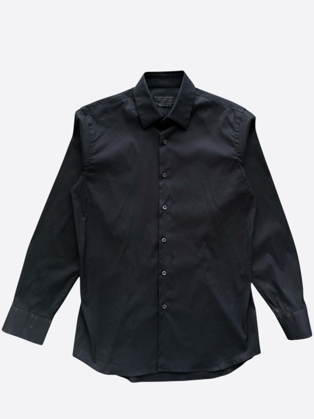 Prada Black Button Up Shirt
